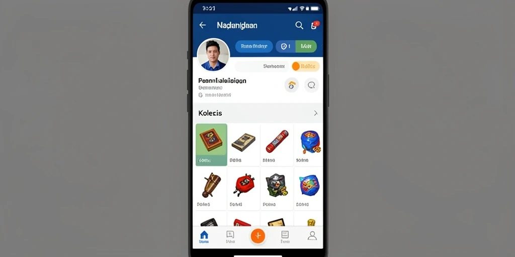 Desain grafis yang menarik dan penuh warna.