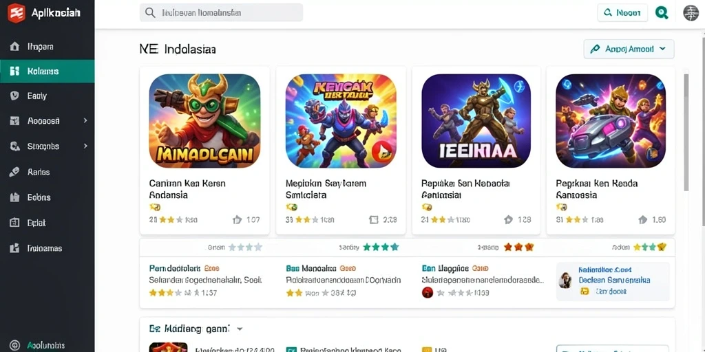 Contoh level yang menantang dan penuh aksi.