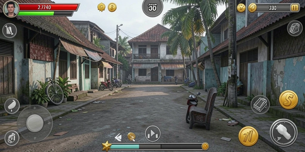 Momen seru saat berinteraksi dengan komunitas.