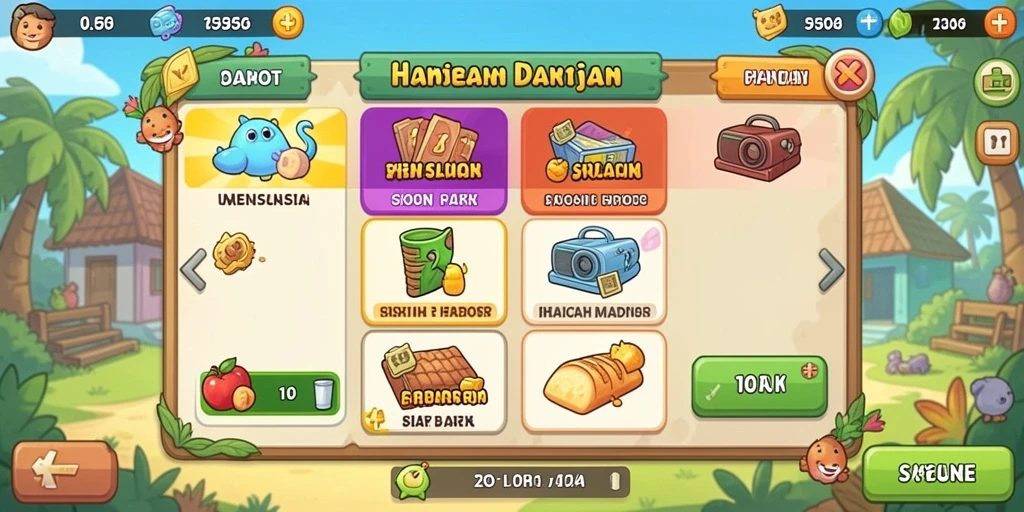 Grafis yang memukau membuat pengalaman bermain semakin seru.
