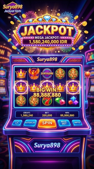 surya898 — layar beranda